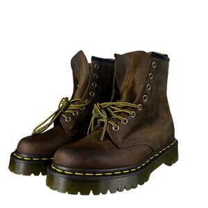 Dr. Martens 1460 Bex Crazy Horse Boots Dark Brown EU 37 UK 4 US W6 / M5 Lug Sole
